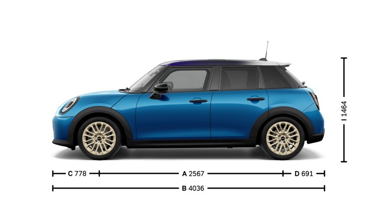 MINI Cooper 5-Door - dimensions - intro image