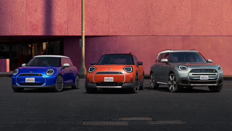 The family of electric MINI models